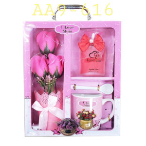 AA9-616 ROSE W. CUP SET
