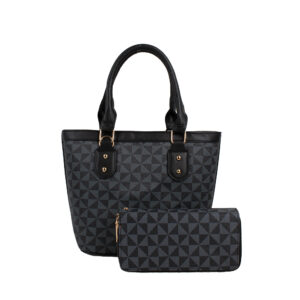 2032C BK Small Handbag Set