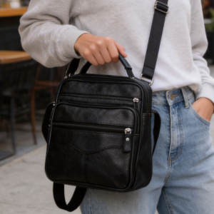2428 BK Fashion Leather Crossbody