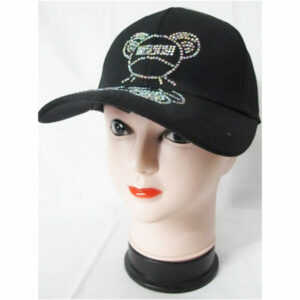 BH-8245 AAST Fashion Rhinestone Bear Baseball Cap(3PCS)