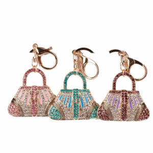 LZ-039 Handbags rhinestones key chain (3 pics)