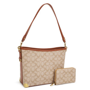 MS-5381 TP/BR FASHION HANDBAG SET