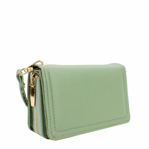 Q-1026 GN TriFold Wallets