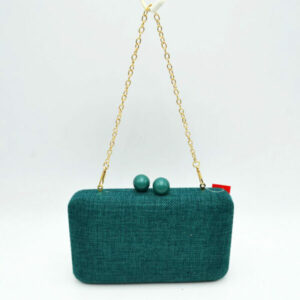 CO68017 GN Handheld Woven Straw Clutch Bag