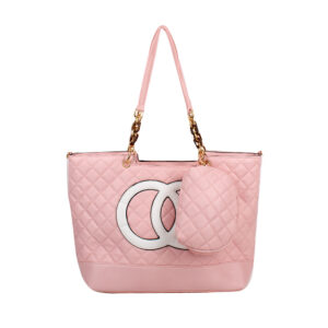 DH9018 PK FASHION HANDBAG (2 N 1)