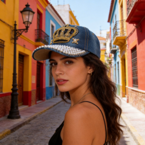 BH8559C ASST CROWN Design Denim Hat(3PCS)