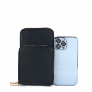 F1772 BK Cell Phone Purse Crossbody Bag