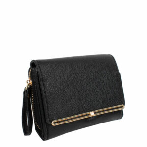 Q-1024 BK TriFold Wallet