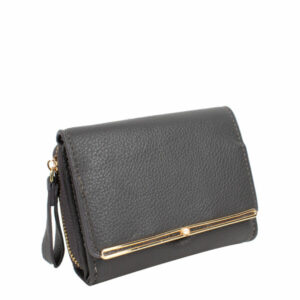 Q-1024 GY TriFold Wallet