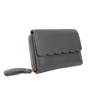 Q-1025 GY TriFold Wallet