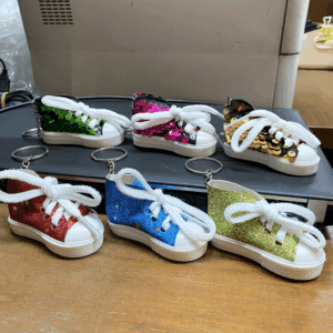 PKC0178-ASST (6PCS) Shoes Keychains