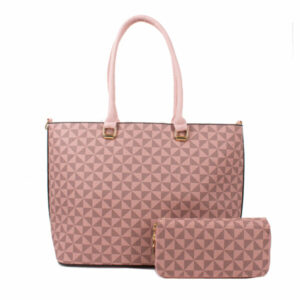 2087 PK Fashion Monogram Handbag Set (2 N 1)
