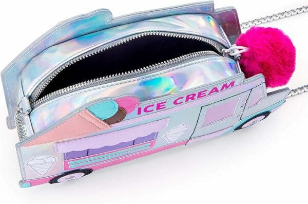 EWB091 MT Unique Ice Cream Truck Shaped Design Crossbody Bag - Image 2