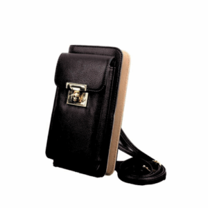F1062 BK Fashion Crossbody Cellphone Case Wallet