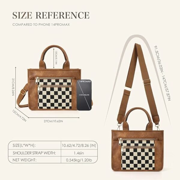 B1133 BK Shoulder Bags / Handbag Satchel Bag - Image 3
