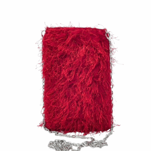 LA68-1 RD Fuzzy Phone Bag