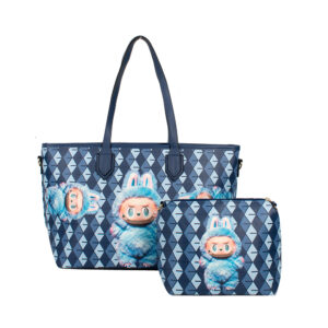 5149 BL Anime Character Handbag (2 N 1)