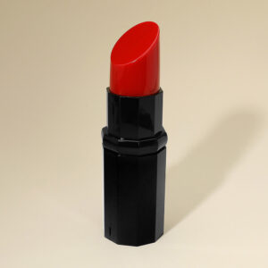 Y0689 BK Bold Lipstick Hardcase Clutch Bag / Crossbody Bag