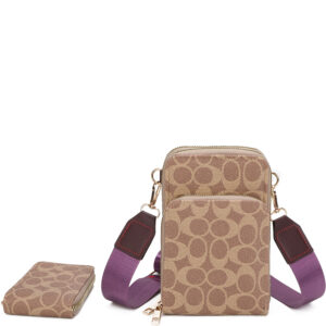 CCQ484 PP Fashion Crossbody Bag (2 N 1)