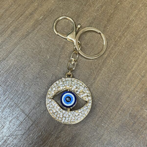 KC0372 Evil eye Rhinestone keychain