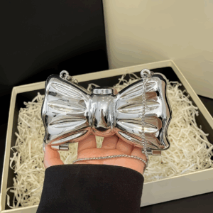 LAM4 SL Acrylic Glossy Bowtie Mini Bag