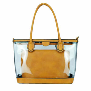 5066 MD Transparent Handbag Set (2 N 1)