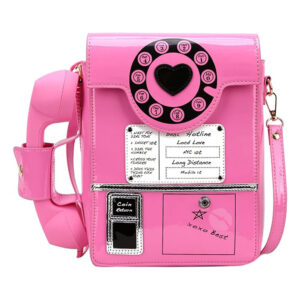 EWB105-PK Telephone Shaped Shoulder / Crossbody Bag