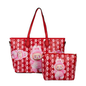 5149 RD Anime Character Handbag (2 N 1)