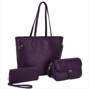 US-31340 PP Neverfull Tote Bag with Crossbody and Wallet 3-in-1 Set