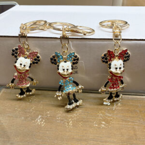 LZ-012 ASST Anime Rhinestone Keychain(6pcs)