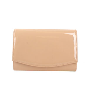 CO26012 BG Patent Leather Evening Clutch