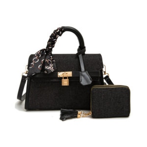 PU915-M2 BK Fashion Small Handbag