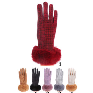 GMGL184-ASST Women Gloves (3PCS)