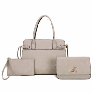 L1847 GY Fashion Handbag (3 N 1)