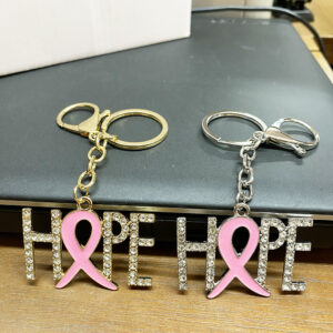 IKC-923 GS "HOPE" Pink Ribbon keychain (12 pics)