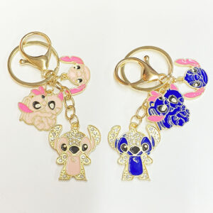 KC-0464 FM  Rhinestones Anime Keychain (6PCS)