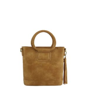 TDM-0035 TN Woven Cuff Handle Bucket Satchel