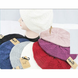 WH7848 ASST Winter Beret Hat (3pcs )