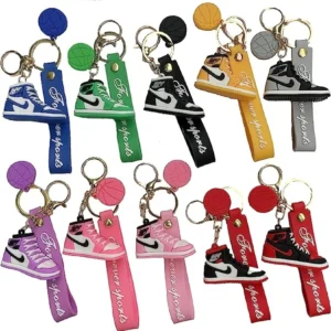 2500 ASST Running Shoe Keychain (12pcs)