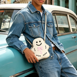 EWB095 BG Gingerbread Crossbody Bag