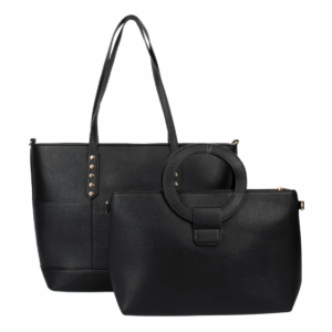 5137 BK 2-in-1 Fashion Handbag