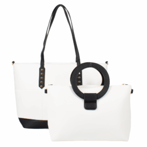 5137 WT 2-in-1 Fashion Handbag