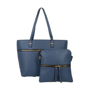 2077 BL Fashion Tote Bag Set (2 N 1)