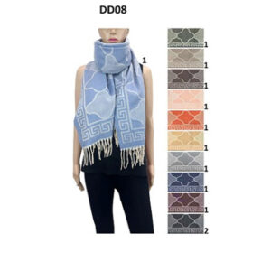 DD08 ASST Fashion Scarf (3pcs)