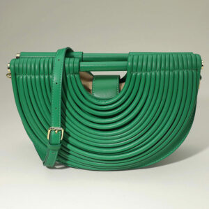 LA2501 GN Half Moon Shape Noodles Handbag