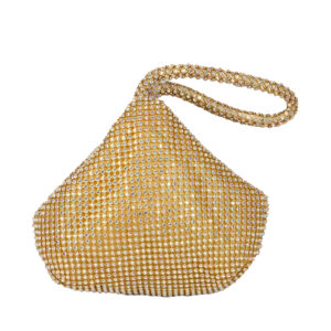 CO26019L ABG Rhinestones Bling Wrist Clutch Purse