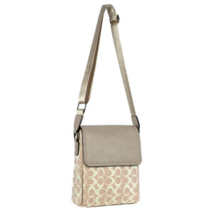 1698-D APR Monogram Pattern Crossbody Bag