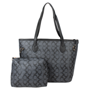 2115N BK 2in1 Set Fashion Handbag