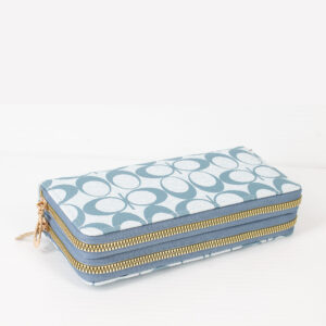 023 BL Fashion Double Zipper Wallet