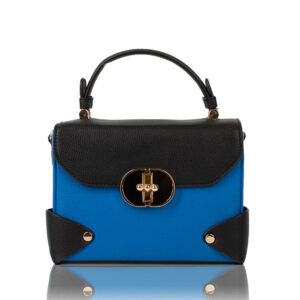 F2462 BL/BK Crossbody-Satchel Bag